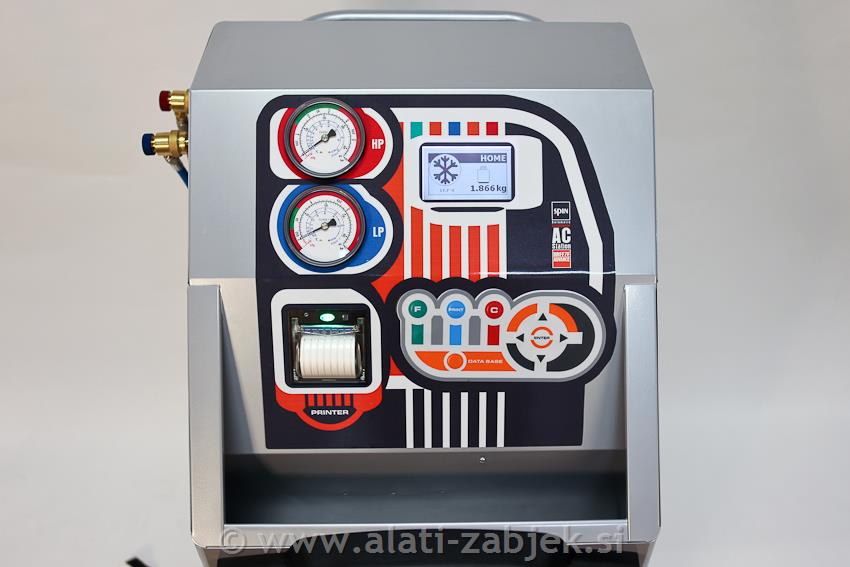 Automatska naprava za servisiranje klimaBreeze Advance EVO HFO1234YF SPIN