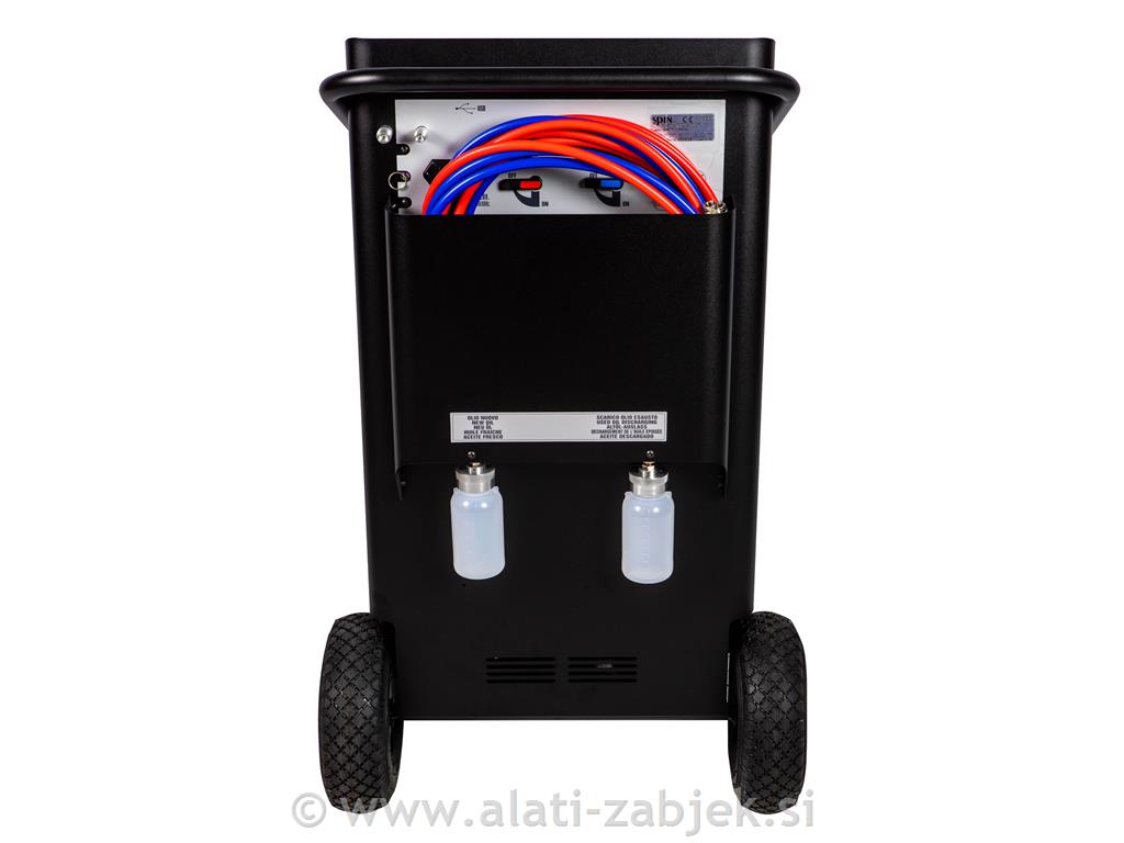 Automatska naprava za servisiranje klimana traktorima i građevinskim strojevima SPIN