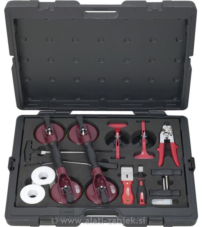 Kit za popravak vjetrobranskog stakla KS TOOLS