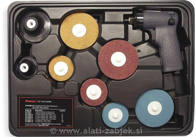 Pneumatski komplet za obradu površina INGERSOLL RAND