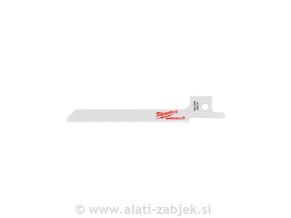 Listi za ubodne pile za metal 14 TPI -5kom MILWAUKEE