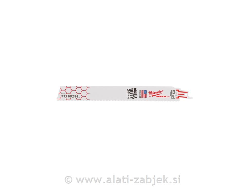 List sabljaste pile metal 230x10TPI, 5 kom MILWAUKEE