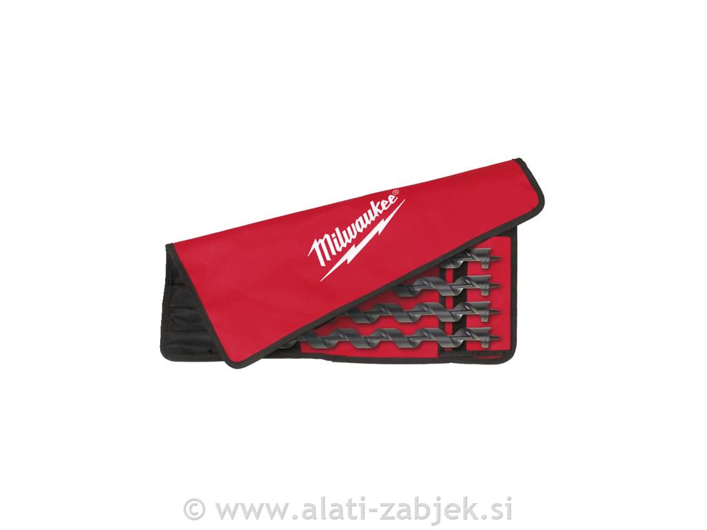 Svrdlo za drvo udarno hex 7/16" -4kom MILWAUKEE