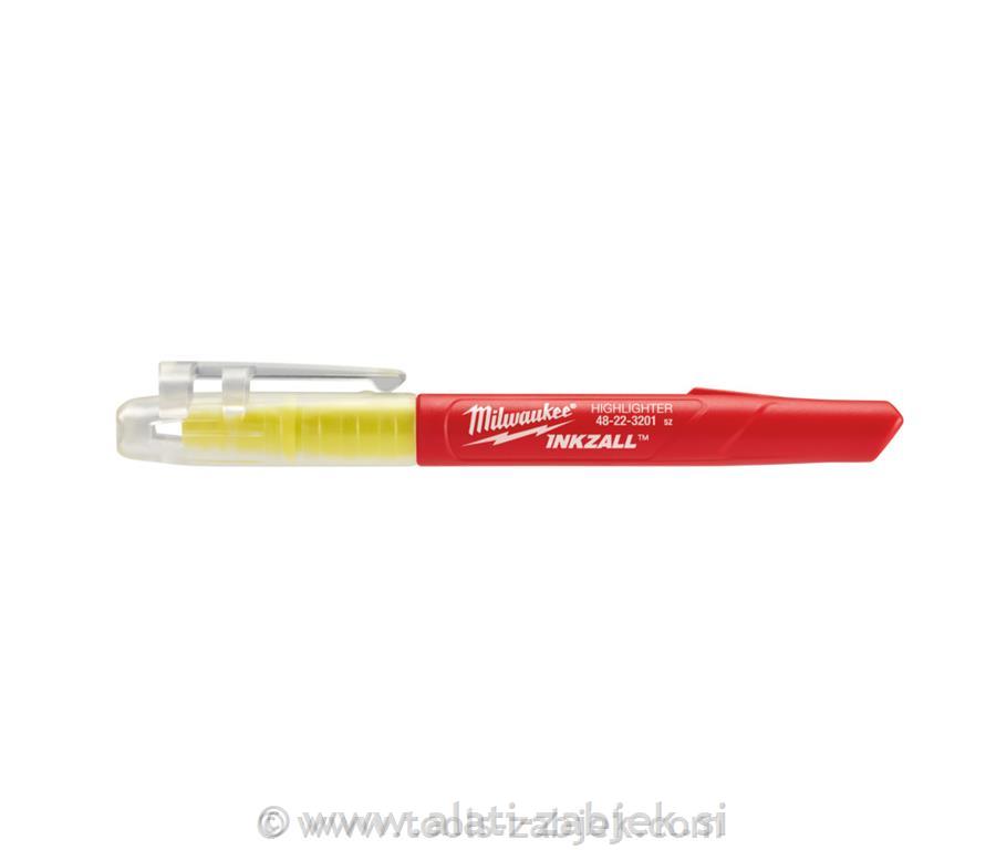 INKZALL Highlighteri žuti - 5 kom MILWAUKEE