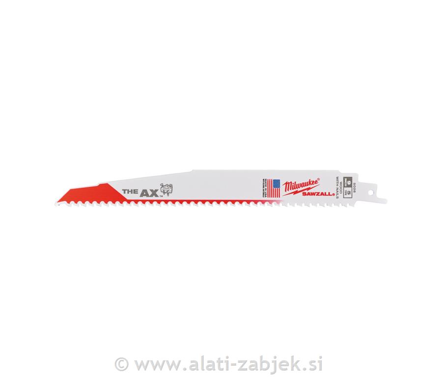 Drvo s čavlima: Heavy duty AX™Rušilice za rušenje 230 mm x 5 Tpi - 5 MILWAUKEE