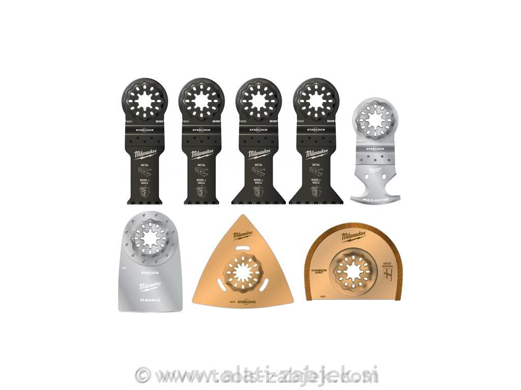 Nastavak multitool set -8kom MILWAUKEE