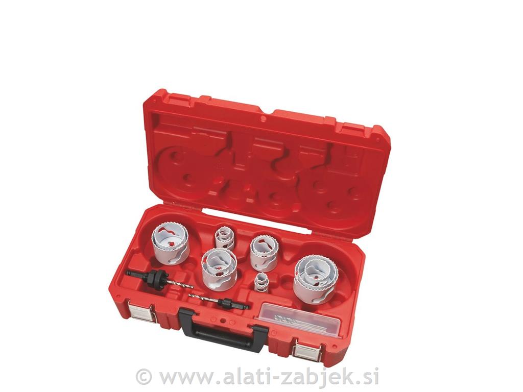 17-dijelni set kronica od bi-metala MILWAUKEE