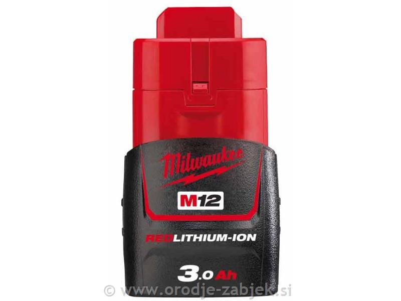 Baterija M12 B3 12V/3.0Ah MILWAUKEE