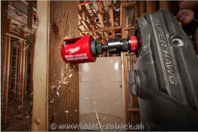 BIG HAWG™ pile za rupe za više materijal MILWAUKEE