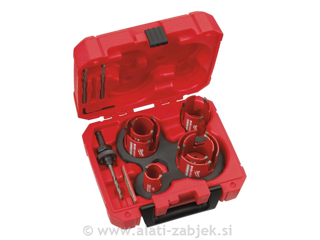 10-dijelni set višenamjenskih krunica MILWAUKEE