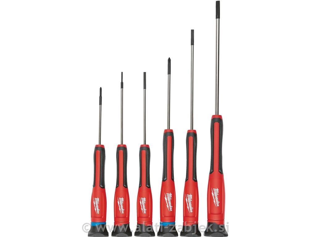 Precizni odvijači komplet 6 kom MILWAUKEE