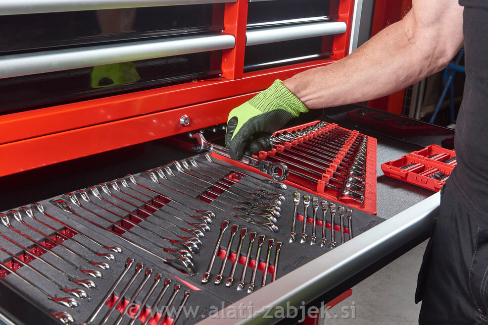 Ladica za alat SRC46-1 117cm 10 ladica,na kolicima MILWAUKEE