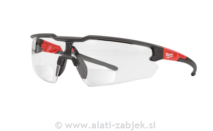Sigurnosne naočale s povećalom (+2.5) MILWAUKEE