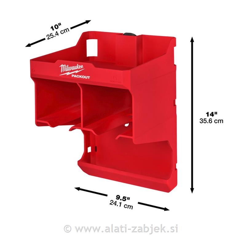 PACKOUT nosilec za vijačnike MILWAUKEE