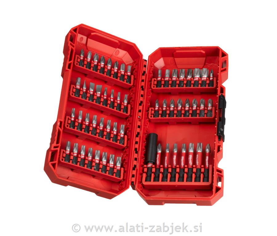 56 - delni set Impact vijačnih konicaSHOCKWAVE™ MILWAUKEE