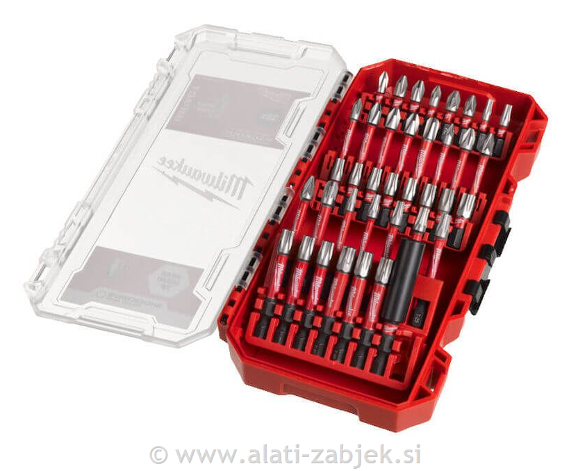 38-delni set Impact vijačnih konic SHOCKWAVE™ MILWAUKEE