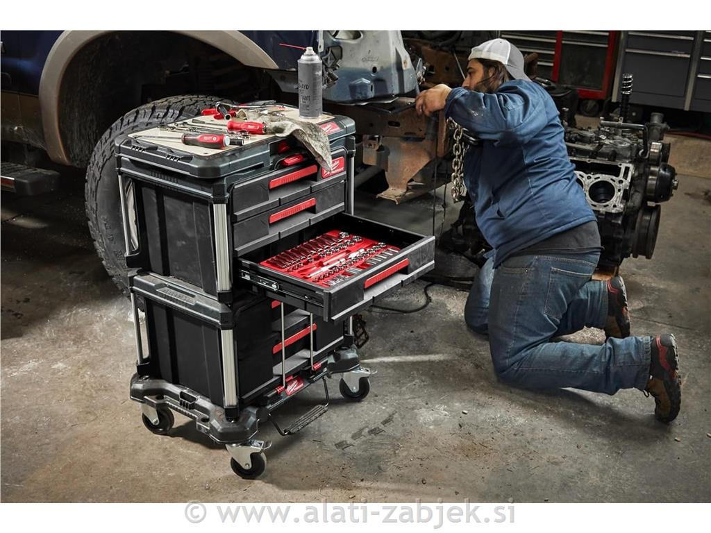 PACKOUT delavniški voziček MILWAUKEE