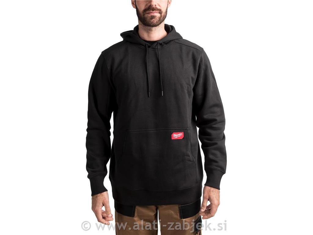 Radna majica s kapuljačom črna MILWAUKEE