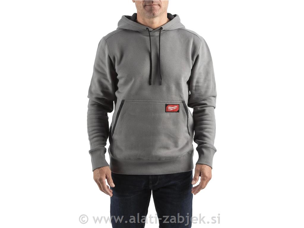 Radna majica s kapuljačom siva MILWAUKEE