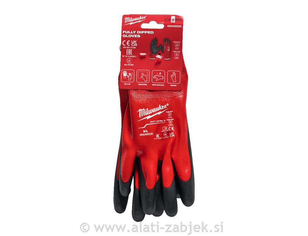 Gumirane rukavice klase A zaštite MILWAUKEE