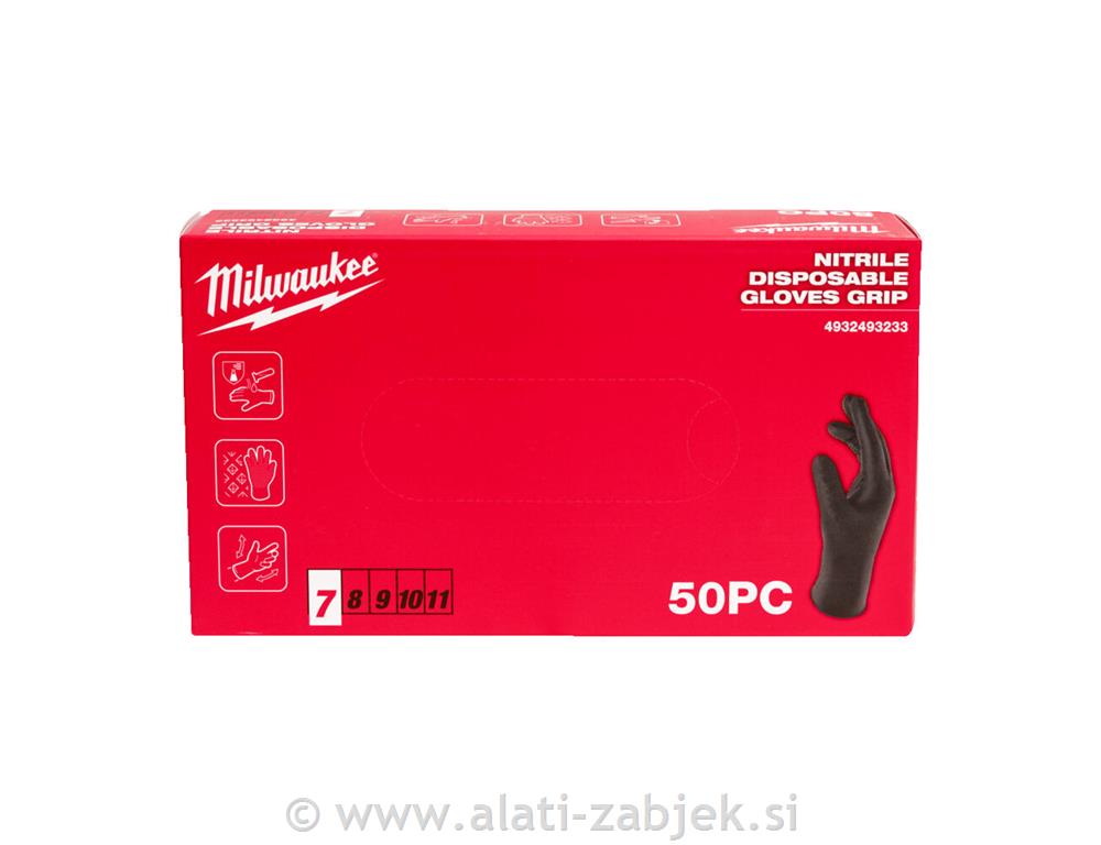 Nitrilne rukavice 50kom MILWAUKEE