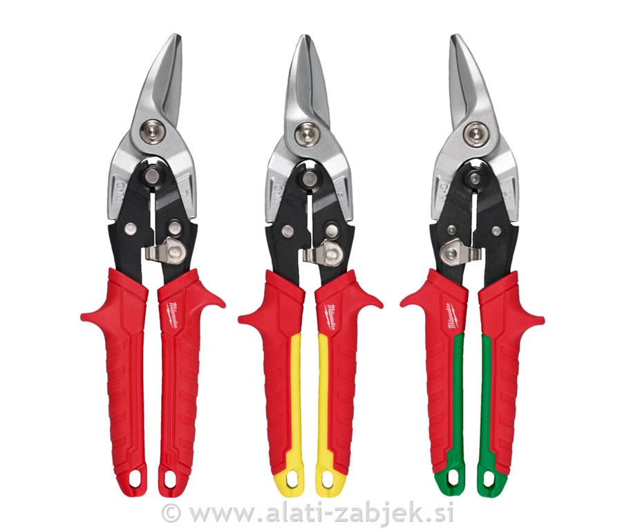 Škare za rezanje lima MILWAUKEE