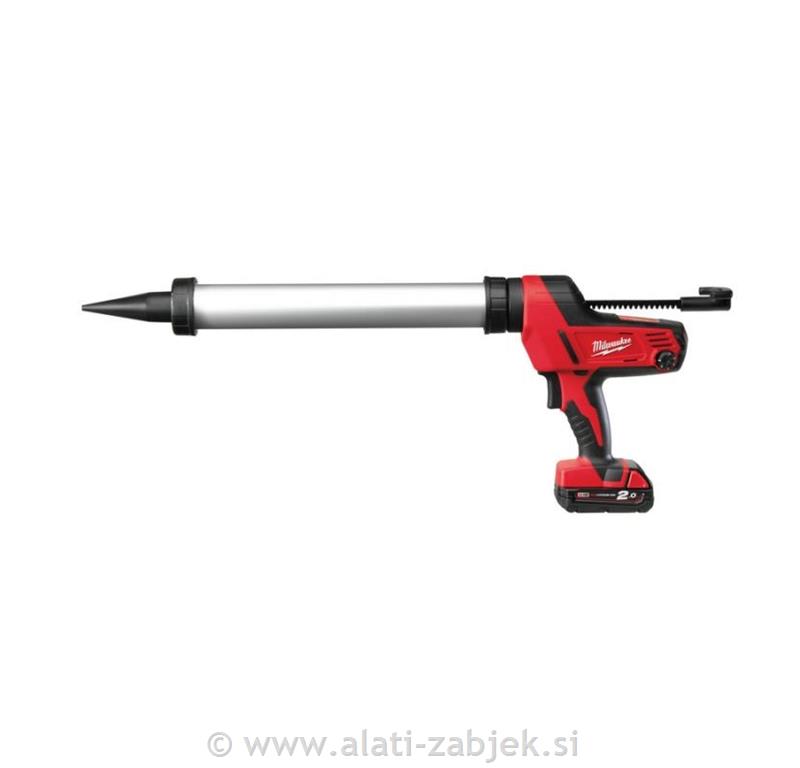 Akumulatorski pištolj za kit C18 PCG/600A- 201 B MILWAUKEE