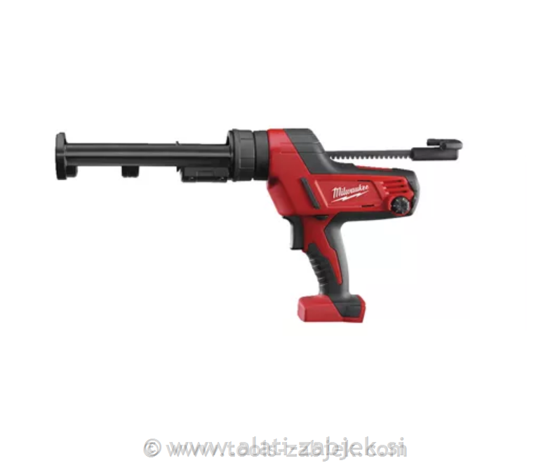 Aku. pištolj za kit s nastavkom za patrone 310 ml C18 PCG 310 C-0B MILWAUKEE