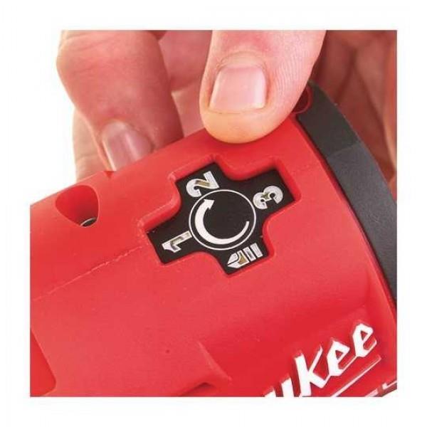 AKU.UDARNI ODVIJAČ M12 FID-0 FUEL Hex 1/4" MILWAUKEE