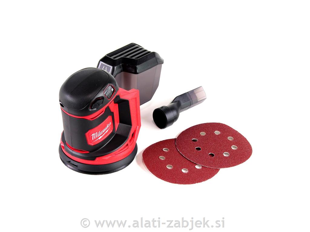 Akumulatorska ekscentrična brusilica u kartonu M18 BOS125-0 MILWAUKEE