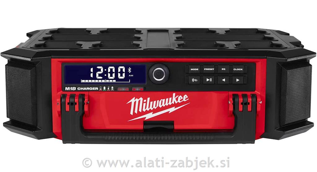 Packout DAB radio i punjač M18 PRCDAB+-0 MILWAUKEE
