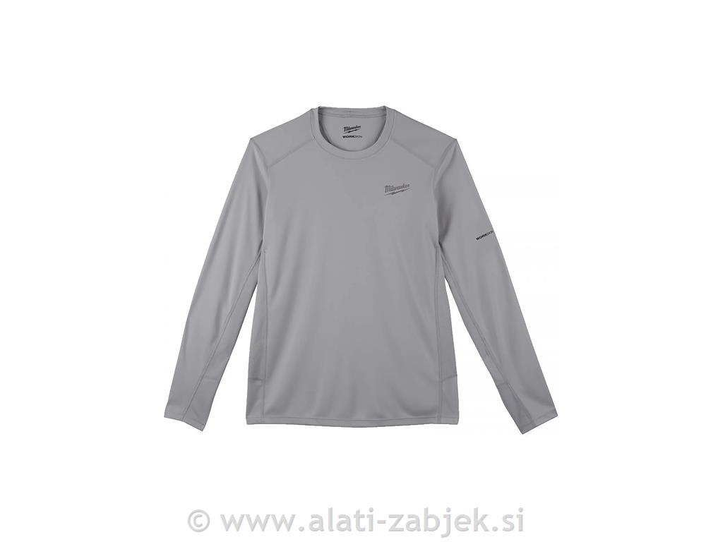 Radna majica s dugim rukavima siva MILWAUKEE
