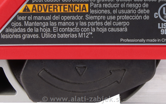 Akumulatorska blanja M12 BLP-0X MILWAUKEE