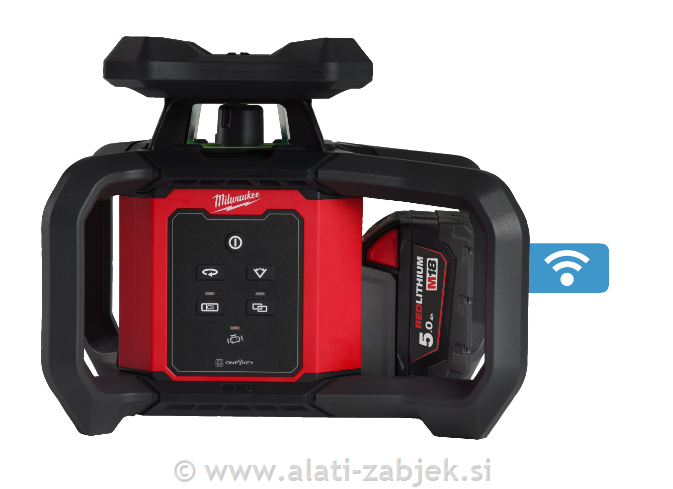 Akumulatorski zeleni nivelir 360° M18 RLOHVG300-501C MILWAUKEE