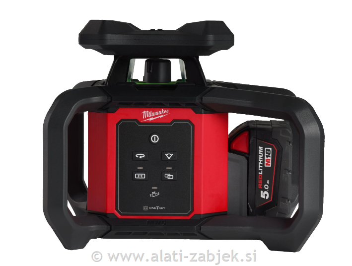 Akumulatorski zeleni nivelir 360° M18 RLOHVG300-501C MILWAUKEE