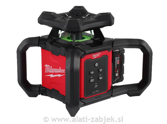 Akumulatorski zeleni nivelir 360° M18 RLOHVG300-501C MILWAUKEE