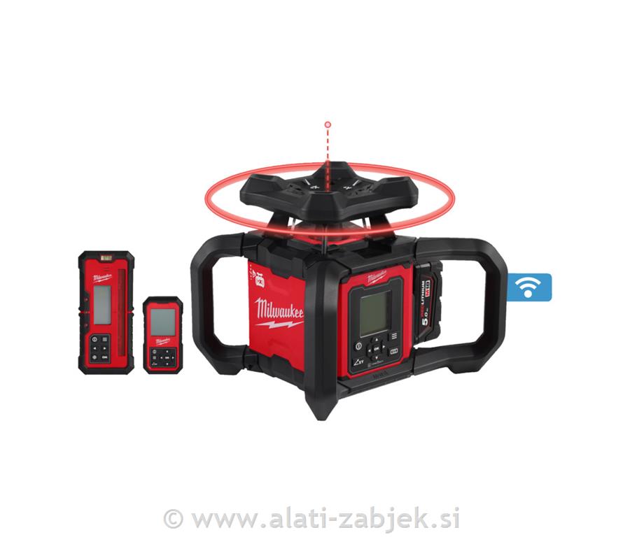 1200m utomatski dvosmjerni nagibni rotacijski laser M18 RLOHV1200-501C MILWAUKEE