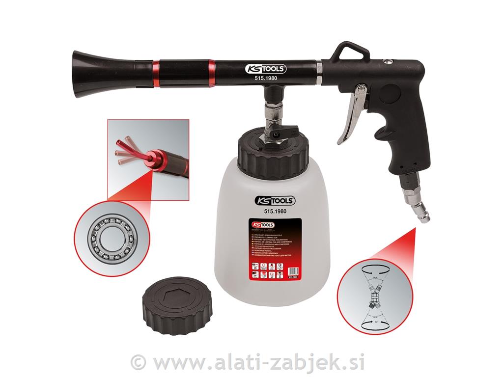 Pneumatski pištolj za čišćenje, 1000 ml KS TOOLS
