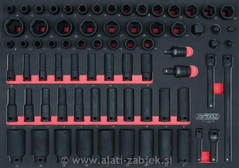 1/1 I garnitura kovanih nasadnih ključeva KS TOOLS