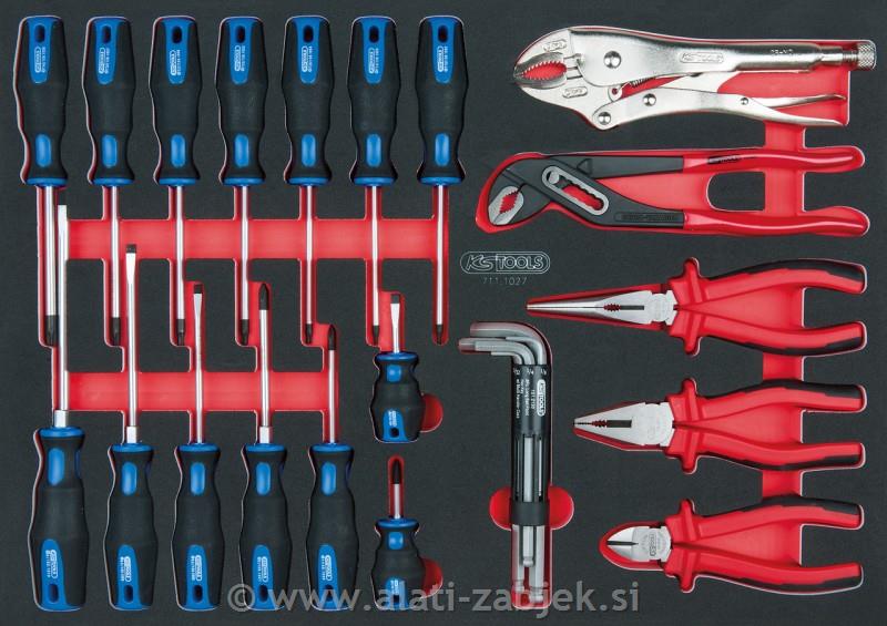 1/1 I garnitura odvijača i kliješta KS TOOLS