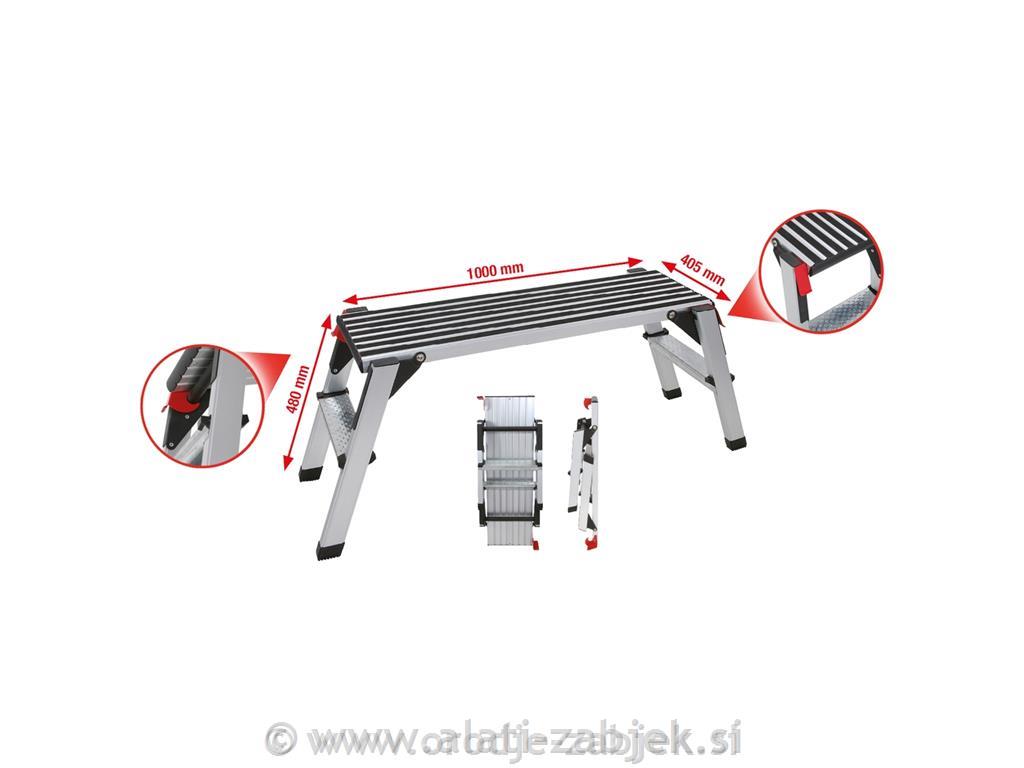 Aluminijska pomična radna platforma KS TOOLS
