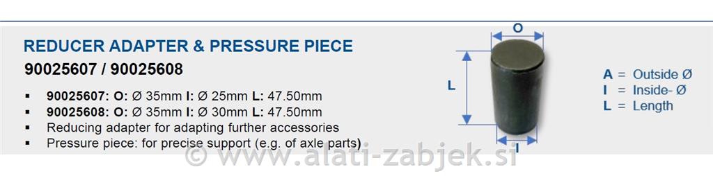 Adapter 25/35 mm PICHLER