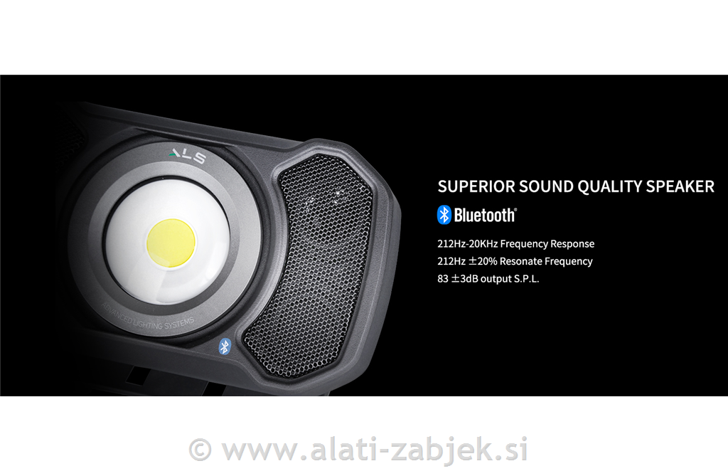 Baterijska lampa i radio Bluetooth 