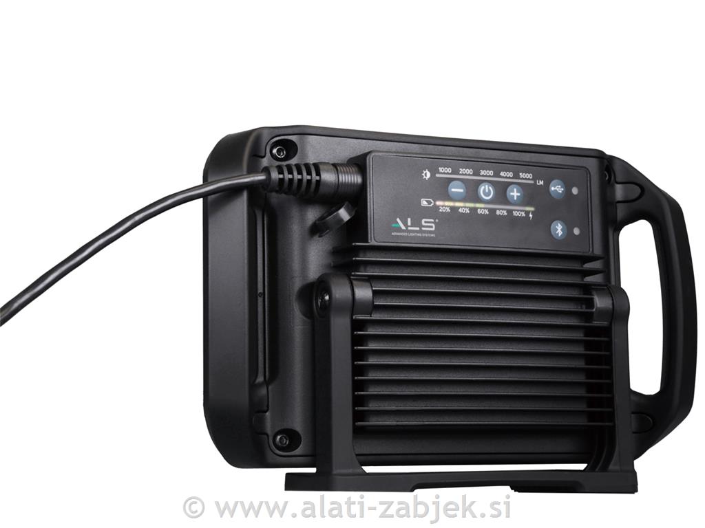 Baterijska lampa s radiom Bluetooth 