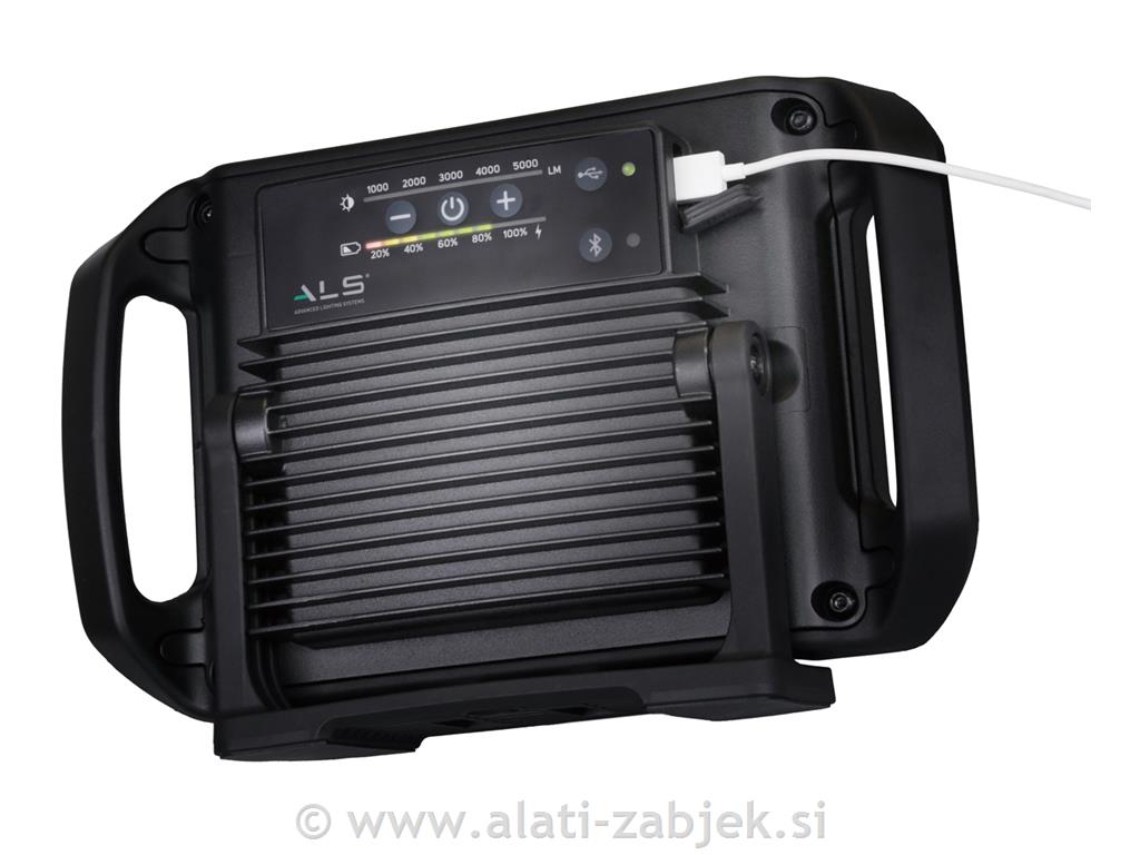 Baterijska lampa s radiom Bluetooth 