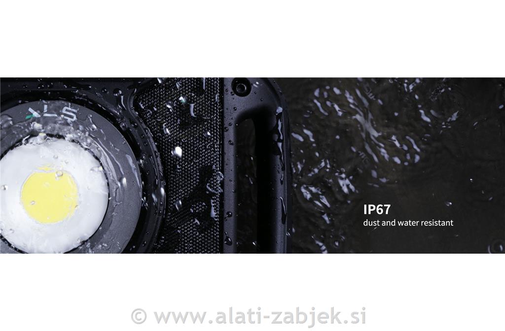 Baterijska lampa s radiom Bluetooth 