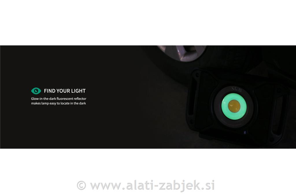 Baterijska lampa s radiom Bluetooth 