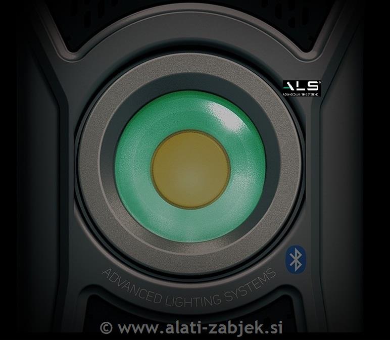 Baterijska lampa s radiom Bluetooth 