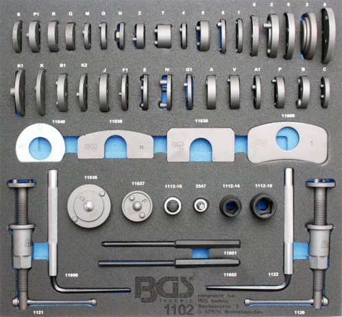 2/3 set za istezanje klipova BGS TECHNIC
