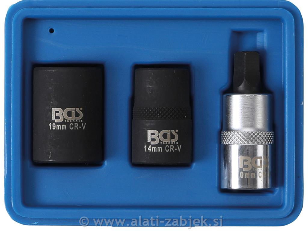 Komplet ključeva za kočnice, 1/2" BGS TECHNIC